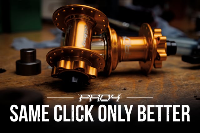 Hope Pro 4 Behind the Hubs from hopetech