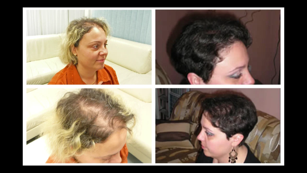 Пересадка волос выпадают волосы. Трансплантация волос у женщин. Стрижки при выпадении волос. Прическа после химиотерапии. Волосы после химиотерапии.