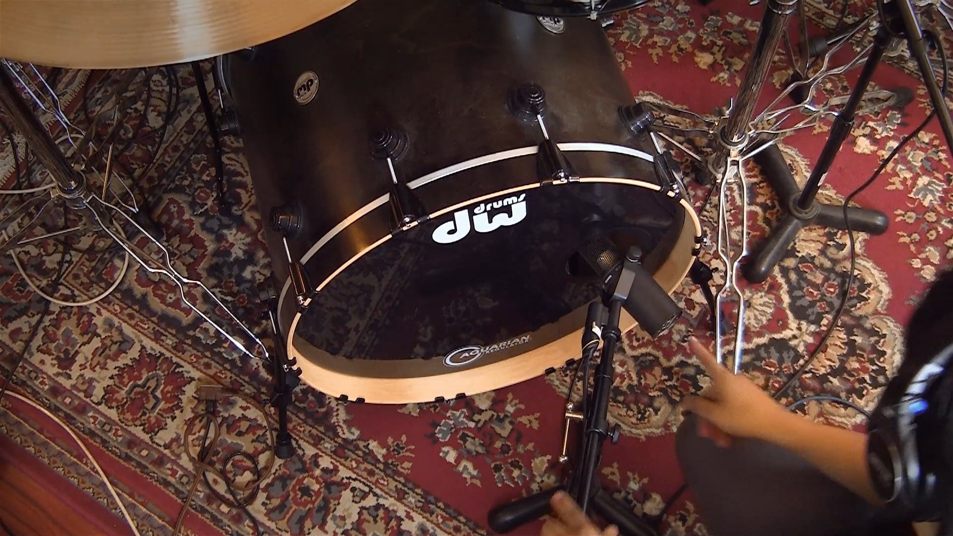 Kick drum miking options on Vimeo