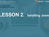 Intro to Joomla 3 - Lesson 2a