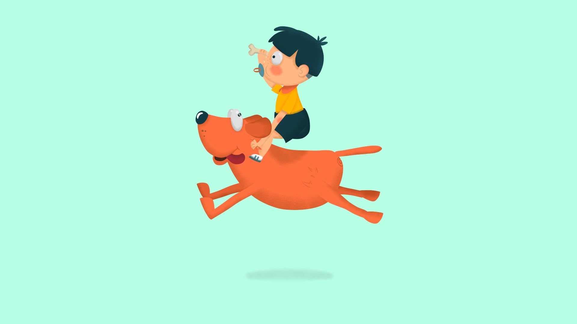 Dog Runner cycle animation