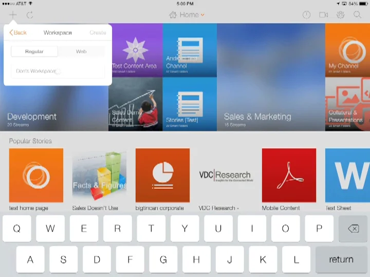 Create a Personal Workspace on Vimeo