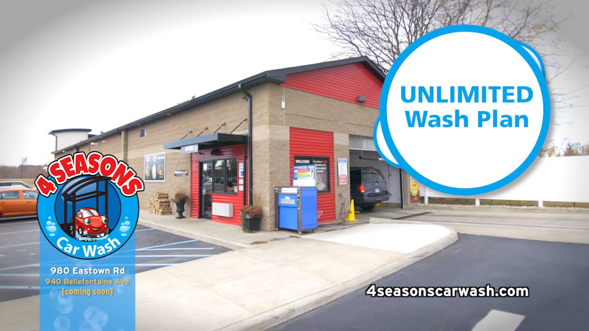 4 Seasons Car Wash Unlimited Wash Plans on Vimeo