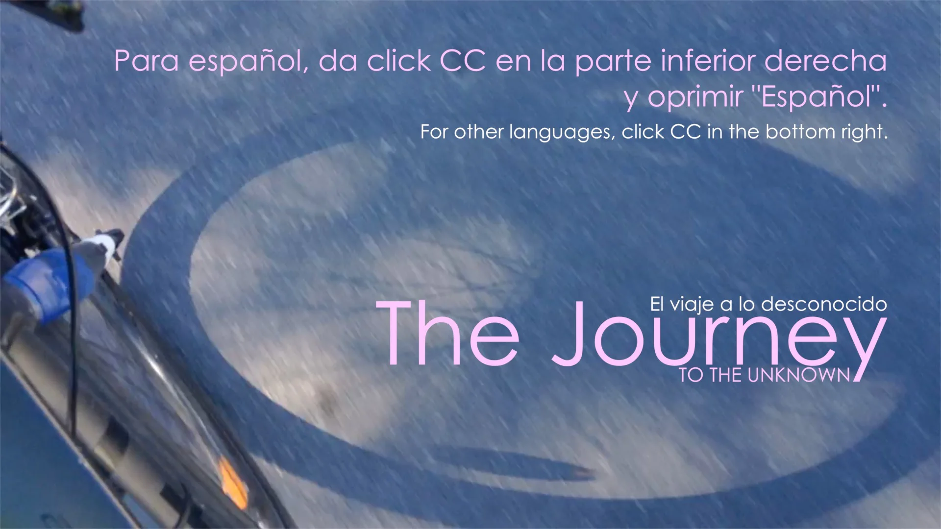 The Journey to the Unknown on Vimeo