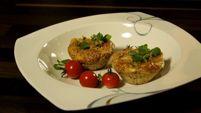 Saftige matmuffins - Tid: 3 min