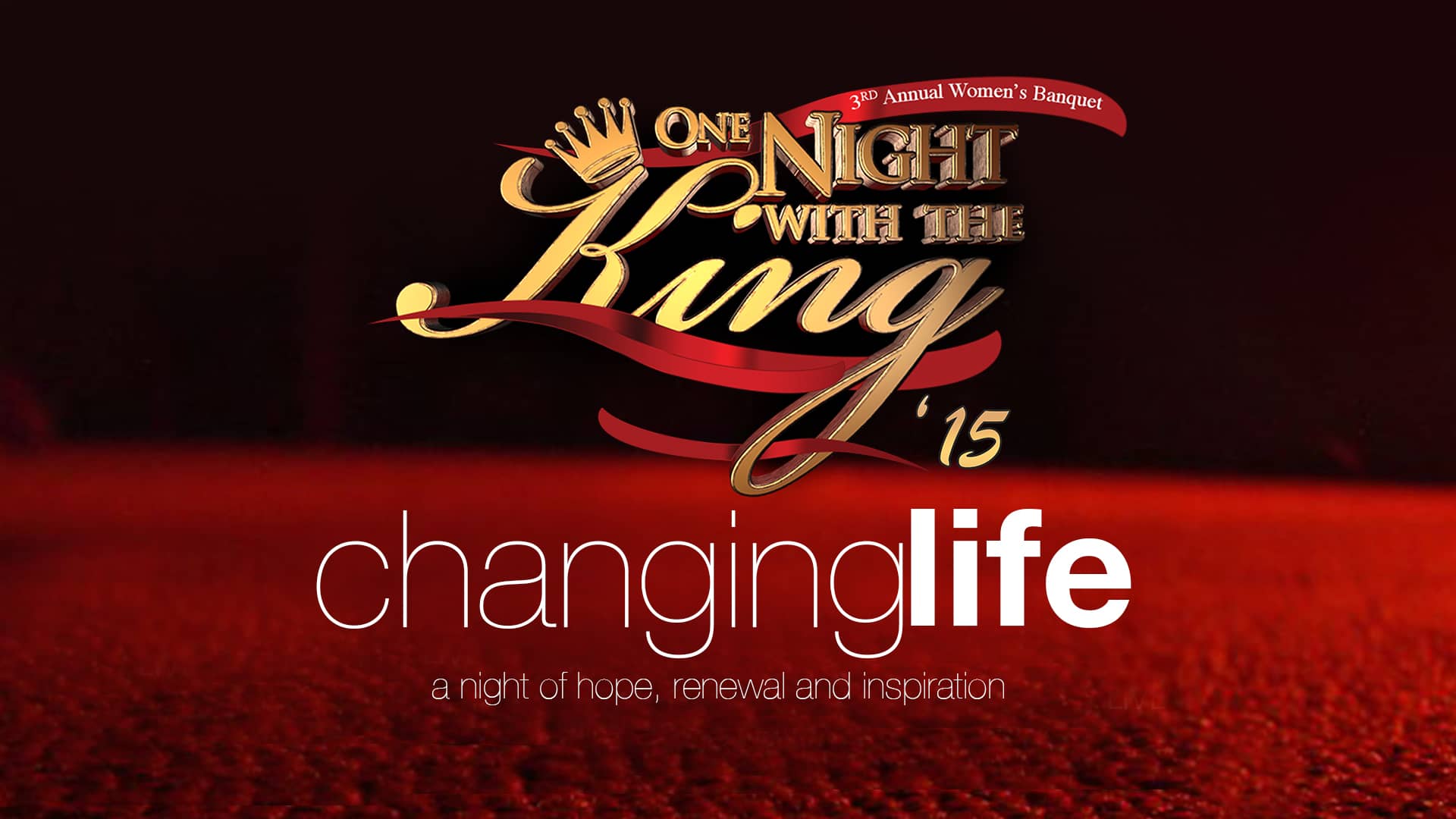 ONE NIGHT WITH THE KING 2015 on Vimeo