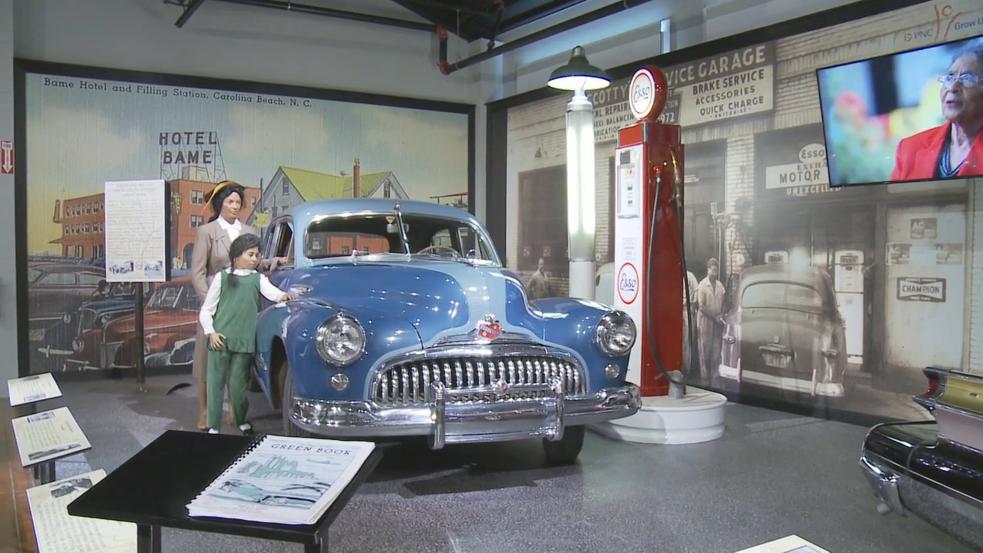 Gilmore Car Museum Green Book Exhibit