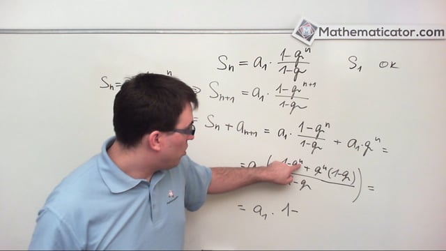 Bonus - Důkaz součtu geometrické řady