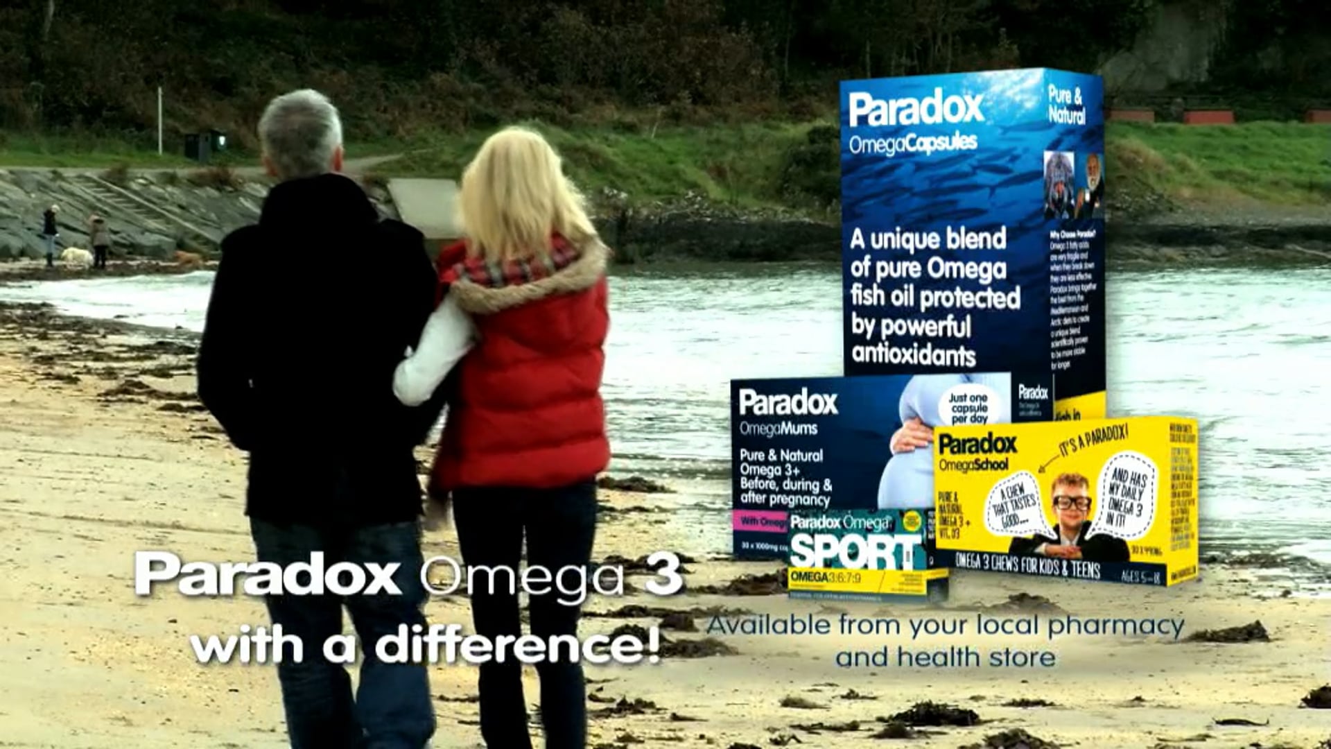 Paradox Omega Oil TV AD