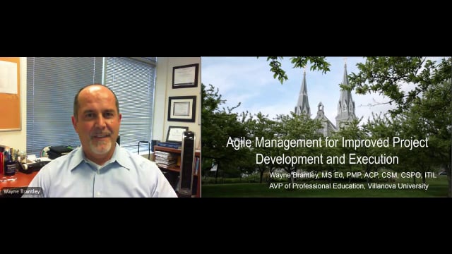 Agile Management for Improved Project Development and Execution on Vimeo