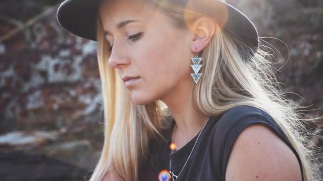 Still from Kickstarter video- Jewellery by Stagewolf Productions