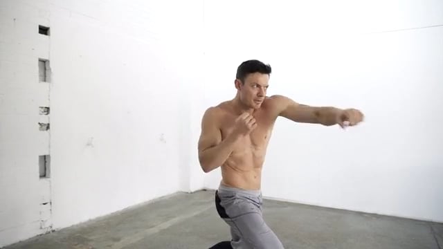 Still from Kickstarter video- Mens Fitness by Stagewolf Productions