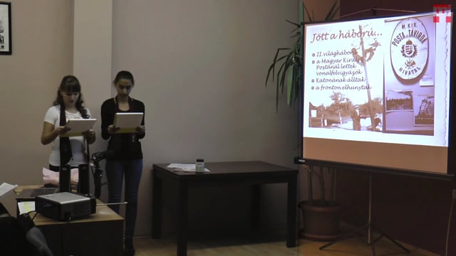 Kincskeresők 2015 - Bújna Eszter és Rigó Letícia, Kürt - A kürti távírdások