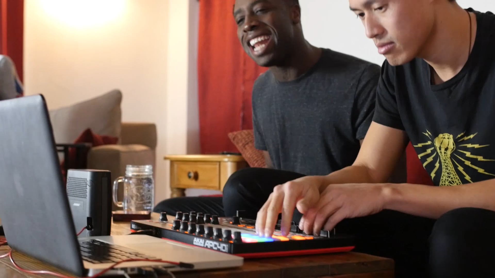 Behind the scenes with Michael O.