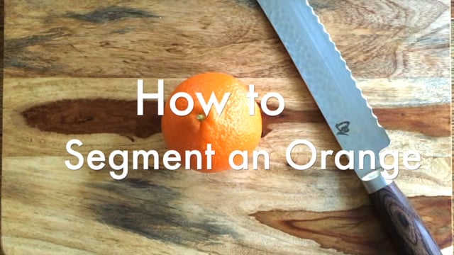 How to Segment an Orange