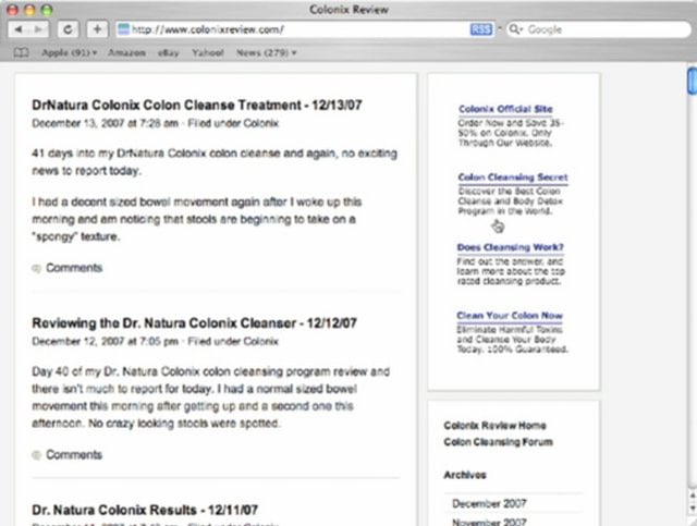 forum detox colon