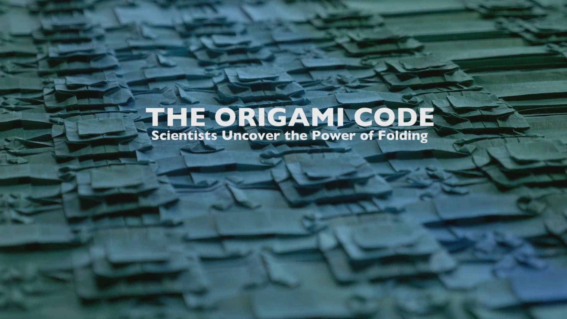 Der Origami-Code - Forscher entdecken das Falten (Trailer)