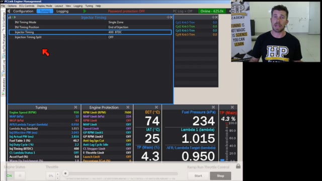 061 | Optimising Injection Timing