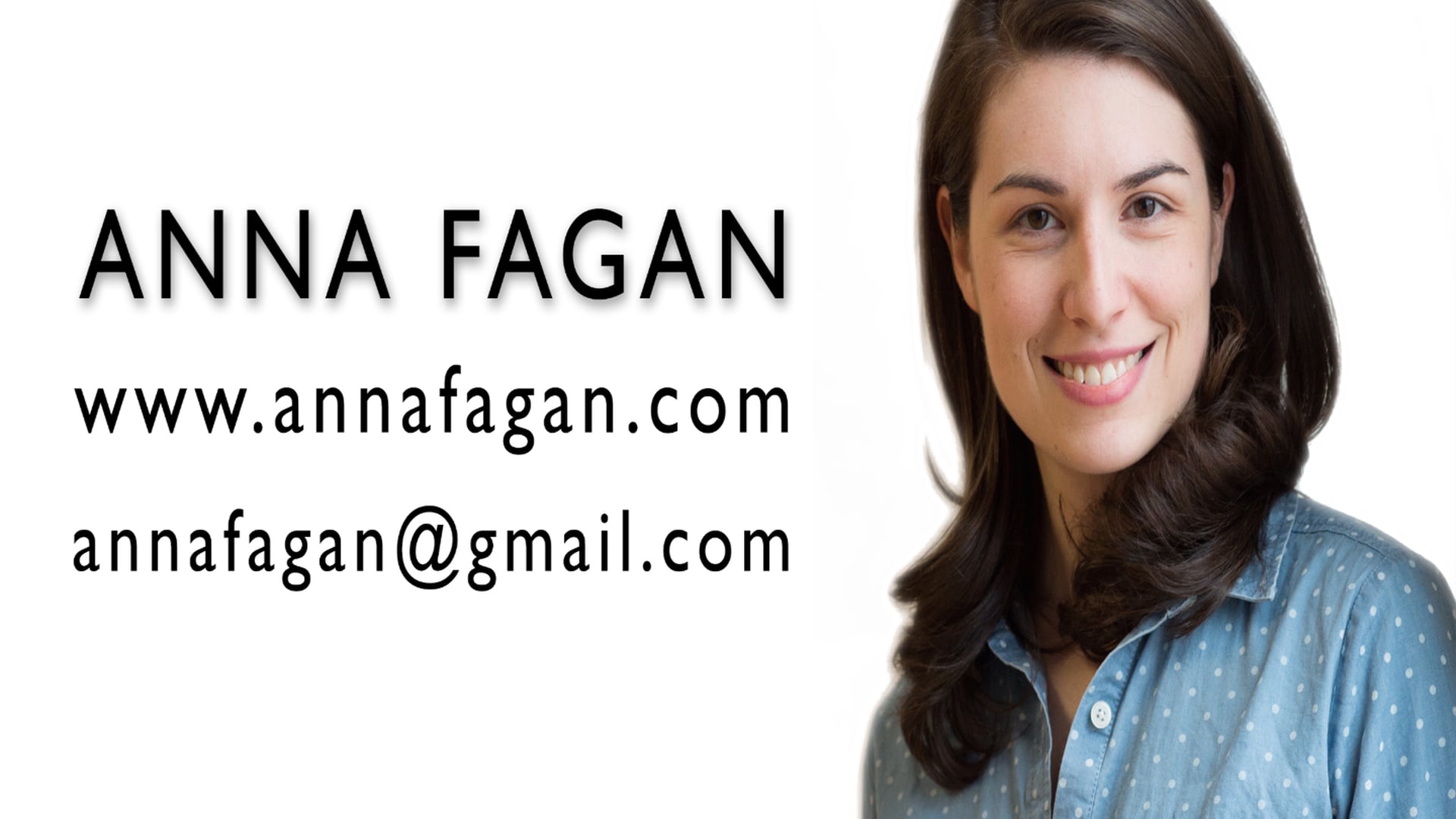 Anna Fagan Acting Reel 2015