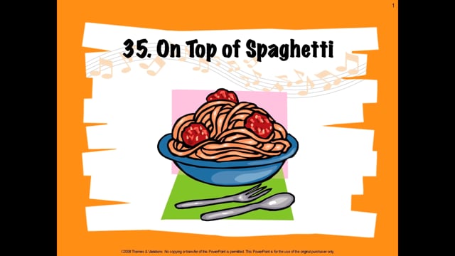On Top of Spaghetti | MusicplayOnline