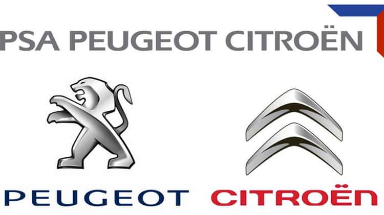 Psa servicebox com. PSA Peugeot. Peugeot Citroen. Логотипы французских автомобилей. Ситроен эмблема.