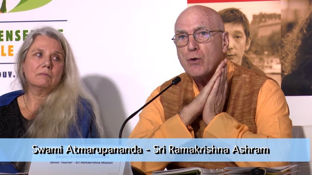 Swami Atmarupananda - GPIW at COP21 in Paris