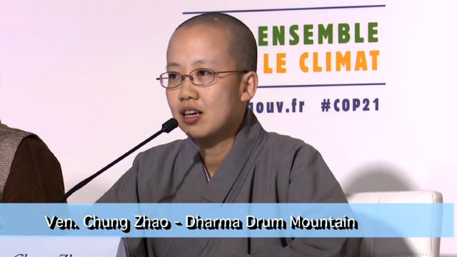 Ven Chang Zao - GPIW at COP21 in Paris, Youth Leaders