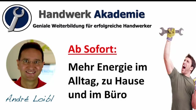 Mehr Energie im Alltag, zu Hause oder im Büro