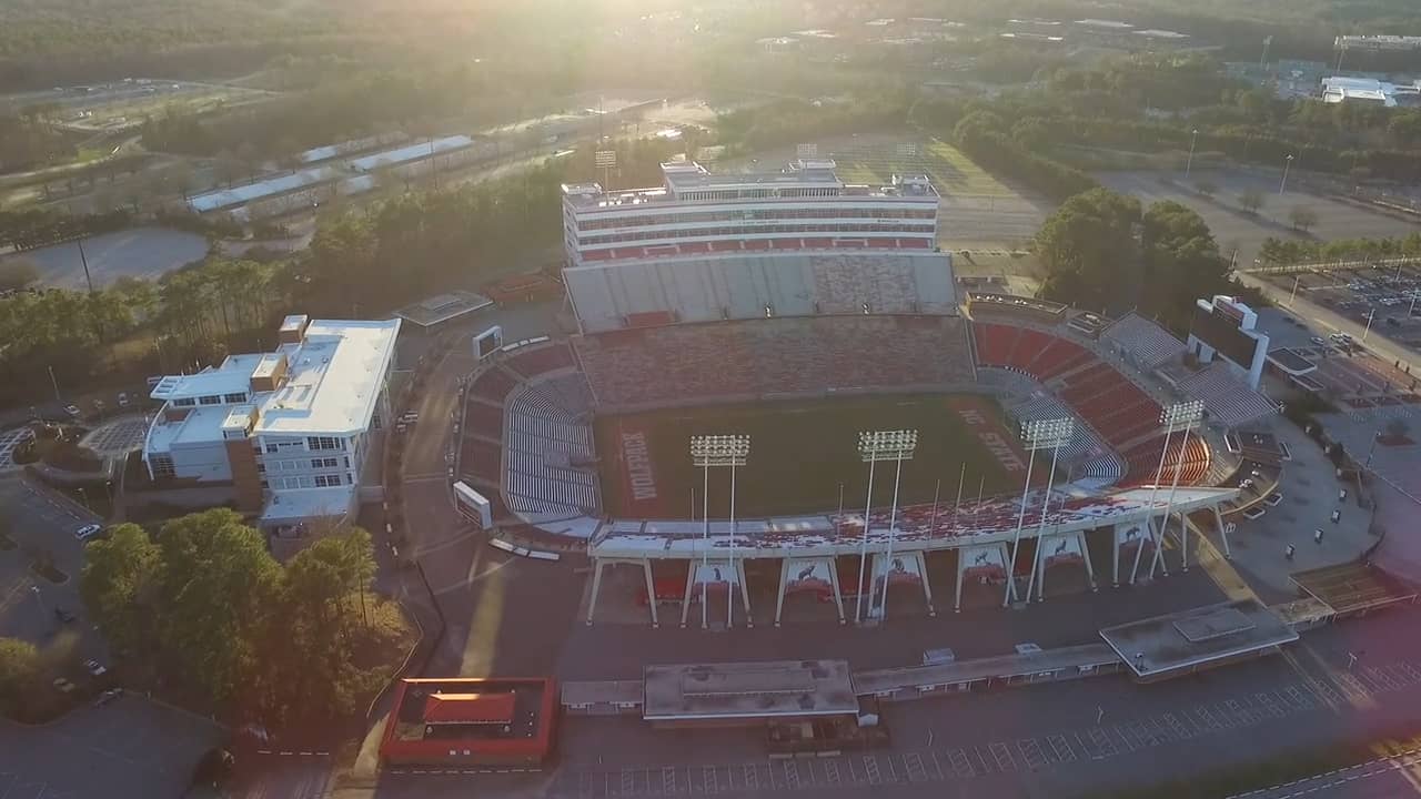 Carter-finley Stadium Flyover On Vimeo