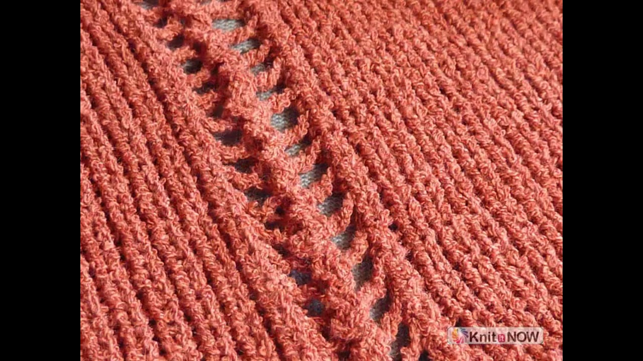 Show off Seams Machine Knitting Tutorial