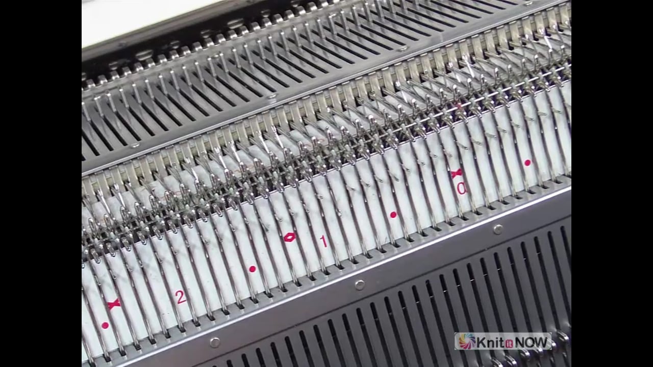 Racking Magic Machine Knitting Tutorial