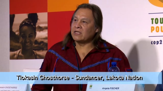 Tiokasin Ghosthorse - GPIW at COP21 in Paris
