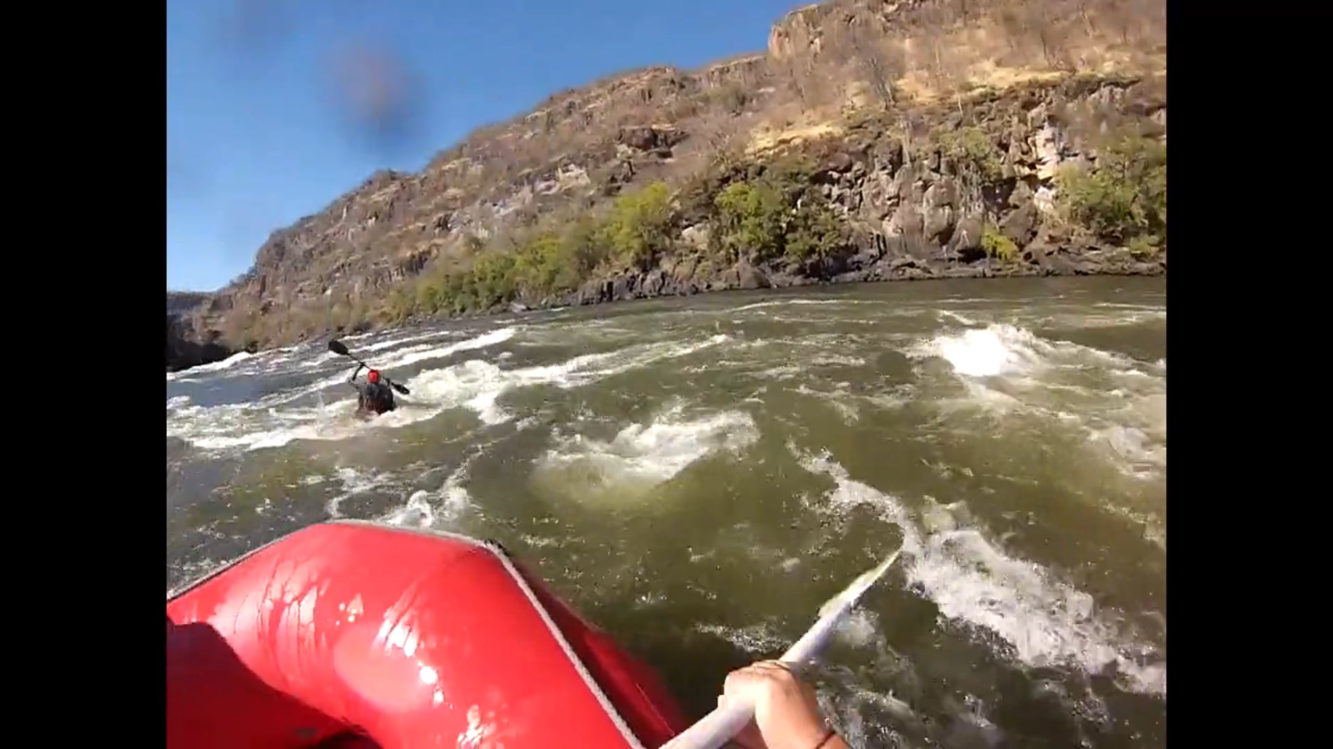 White Water Rafting, Zambezi River, Zambia