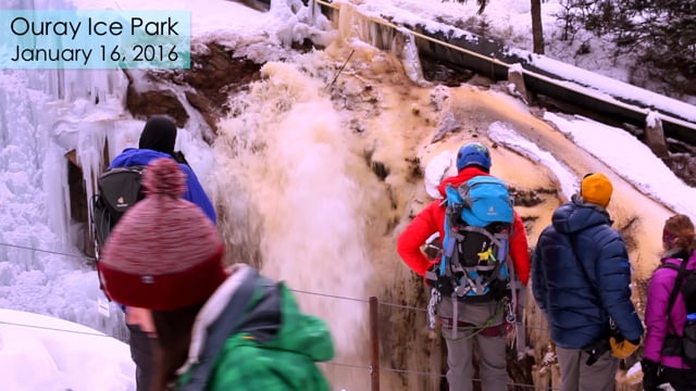 Ouray Ice Park Burst Water Pipe from Outside Adventure Media