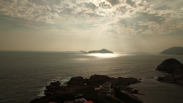 Lighthouse, Sunset, Sunrise, Sky, Sea