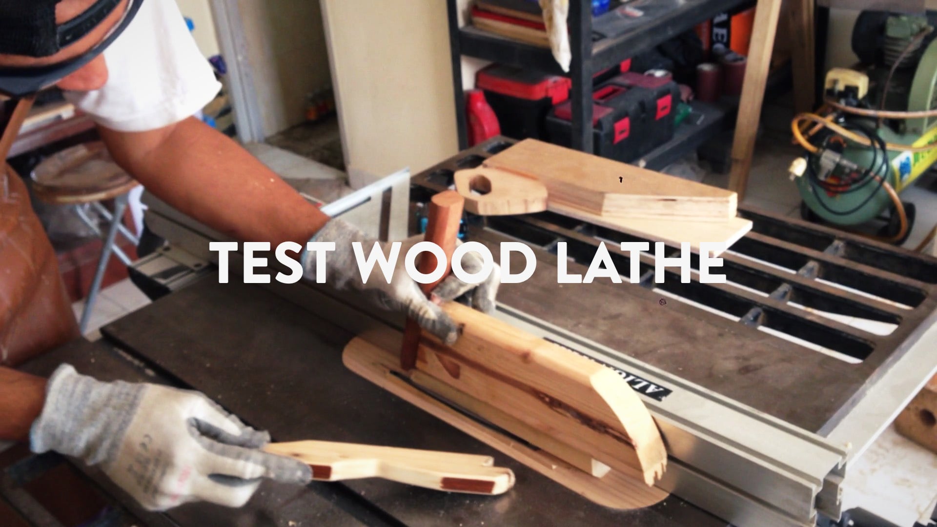 Test Wood Lathe