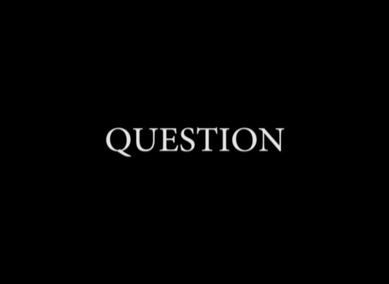 question on Vimeo