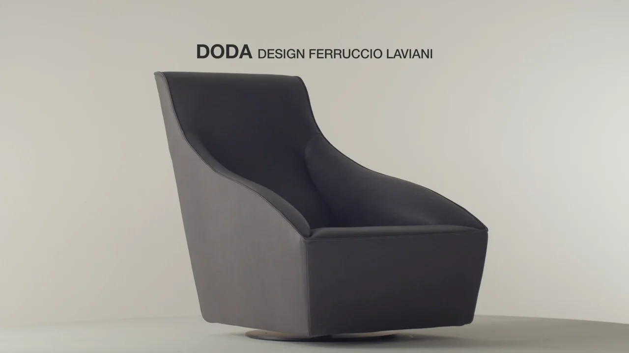 Italian design chaise longue armchair - Doda Doda Low Italian design chaise longue armchair - Doda Doda Low