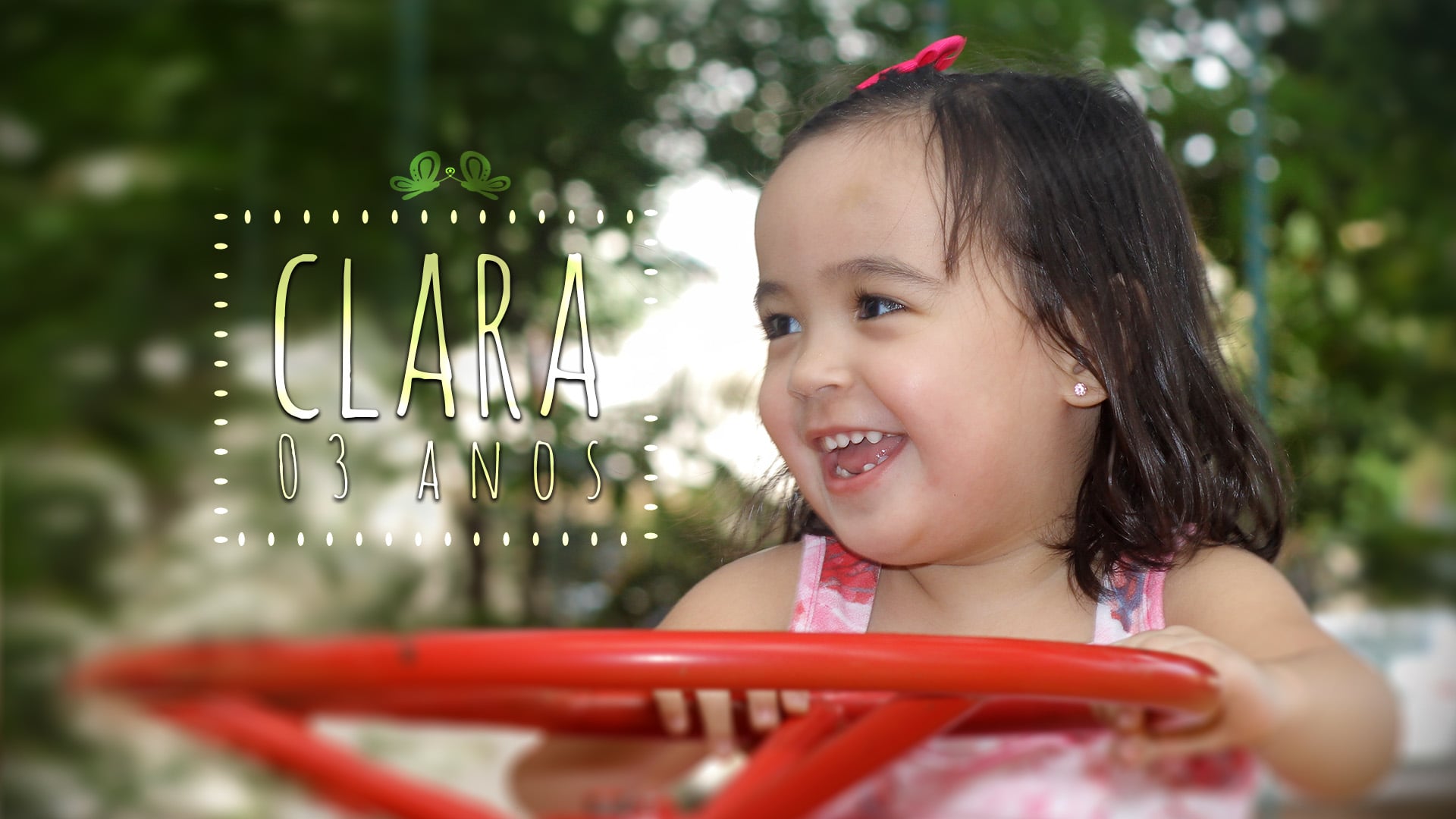 VIDEOBOOK - CLARA 3 ANOS