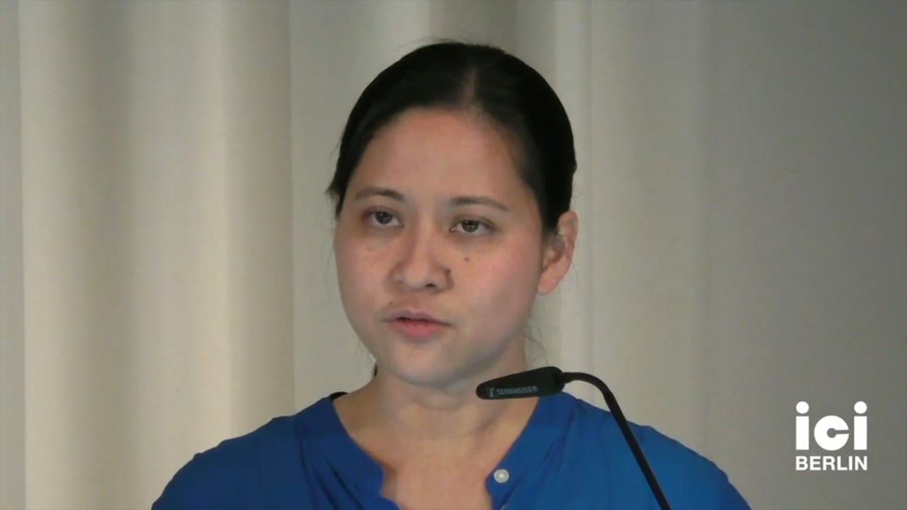 Talk by Preciosa De Joya