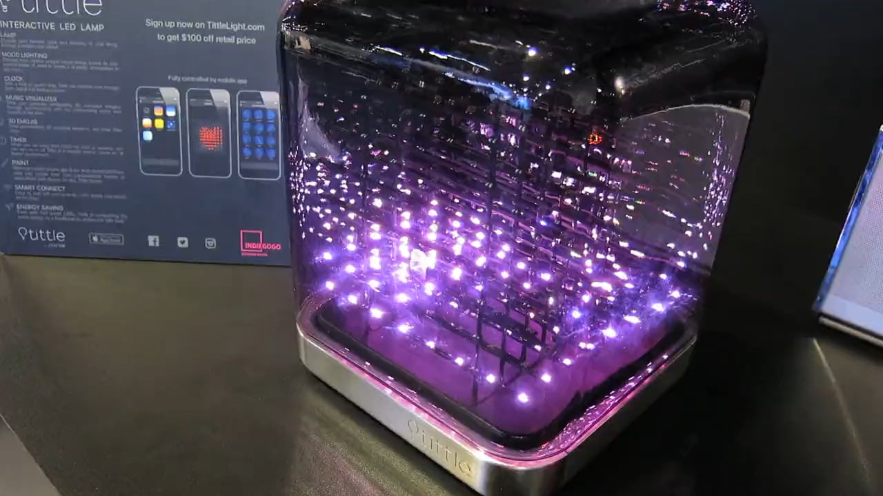 Tittle Interactive LED Lamp - Sneak Peak Video on Vimeo