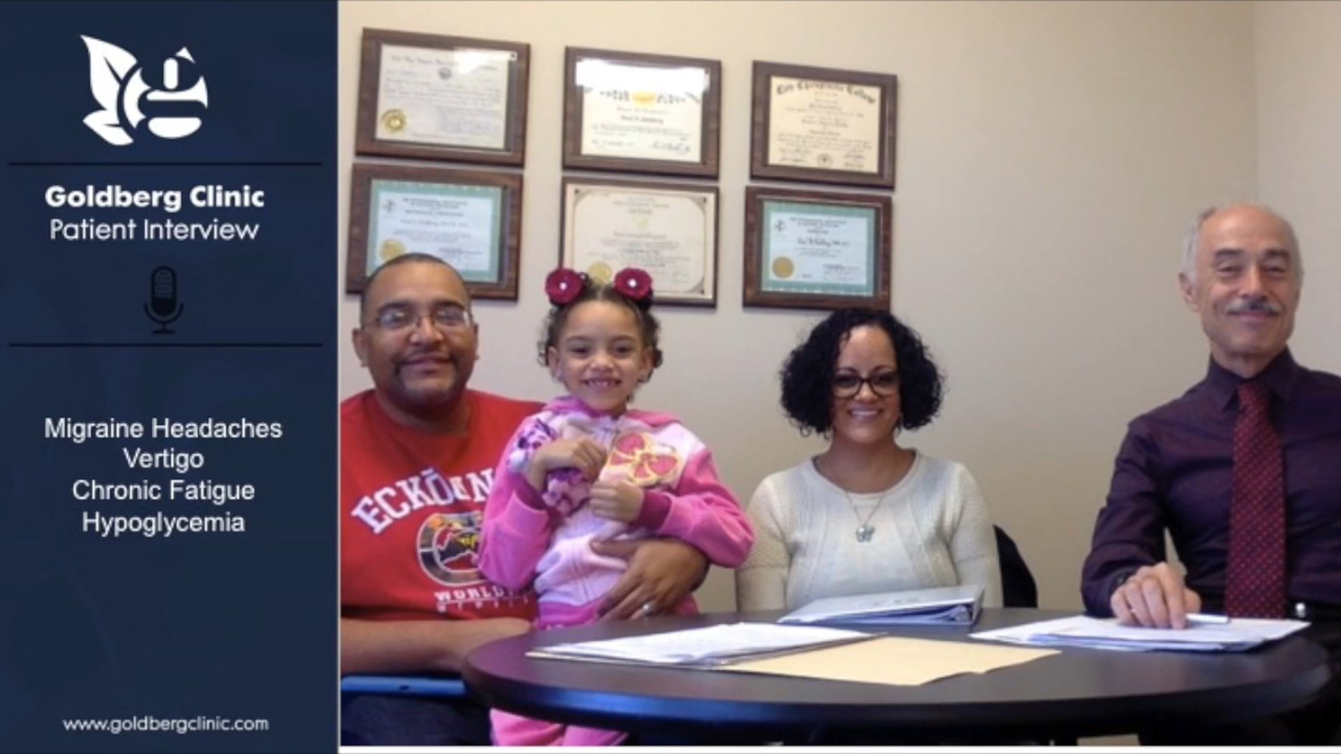 Chronic Migraine Headaches, Vertigo, Chronic Fatigue, Hypoglycemia