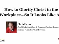 How to Glorify Christ in the Workplace