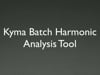 Kyma X: The Batch Analysis Tool