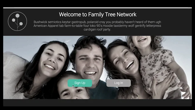 Welcome to Family Tree