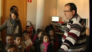 Alumnes de P4 visiten mitjans de comunicació