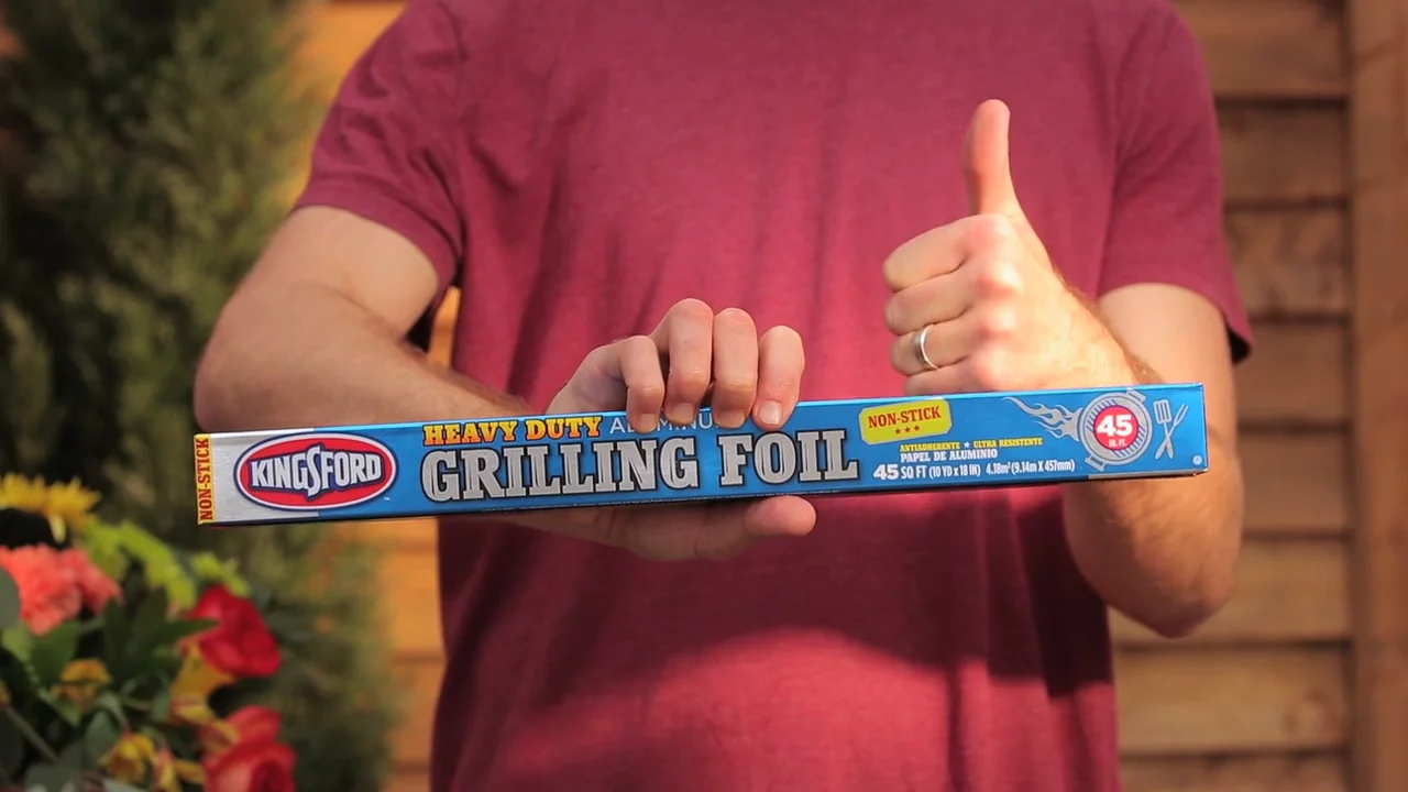 Kingsford Grilling Foil Aluminum Foil Non-stick Grilling Foil in