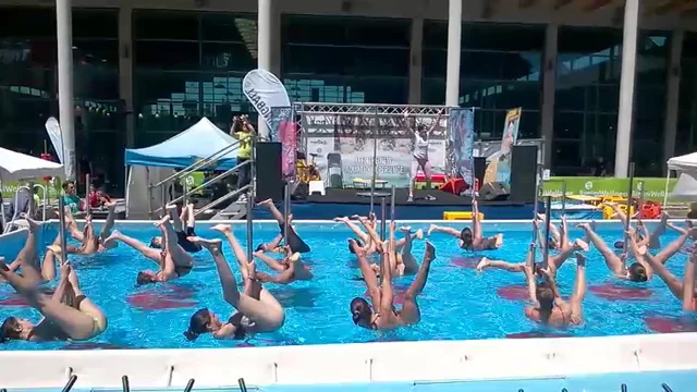 Pool dance, Aquapole dance, Aquagym, Archimède