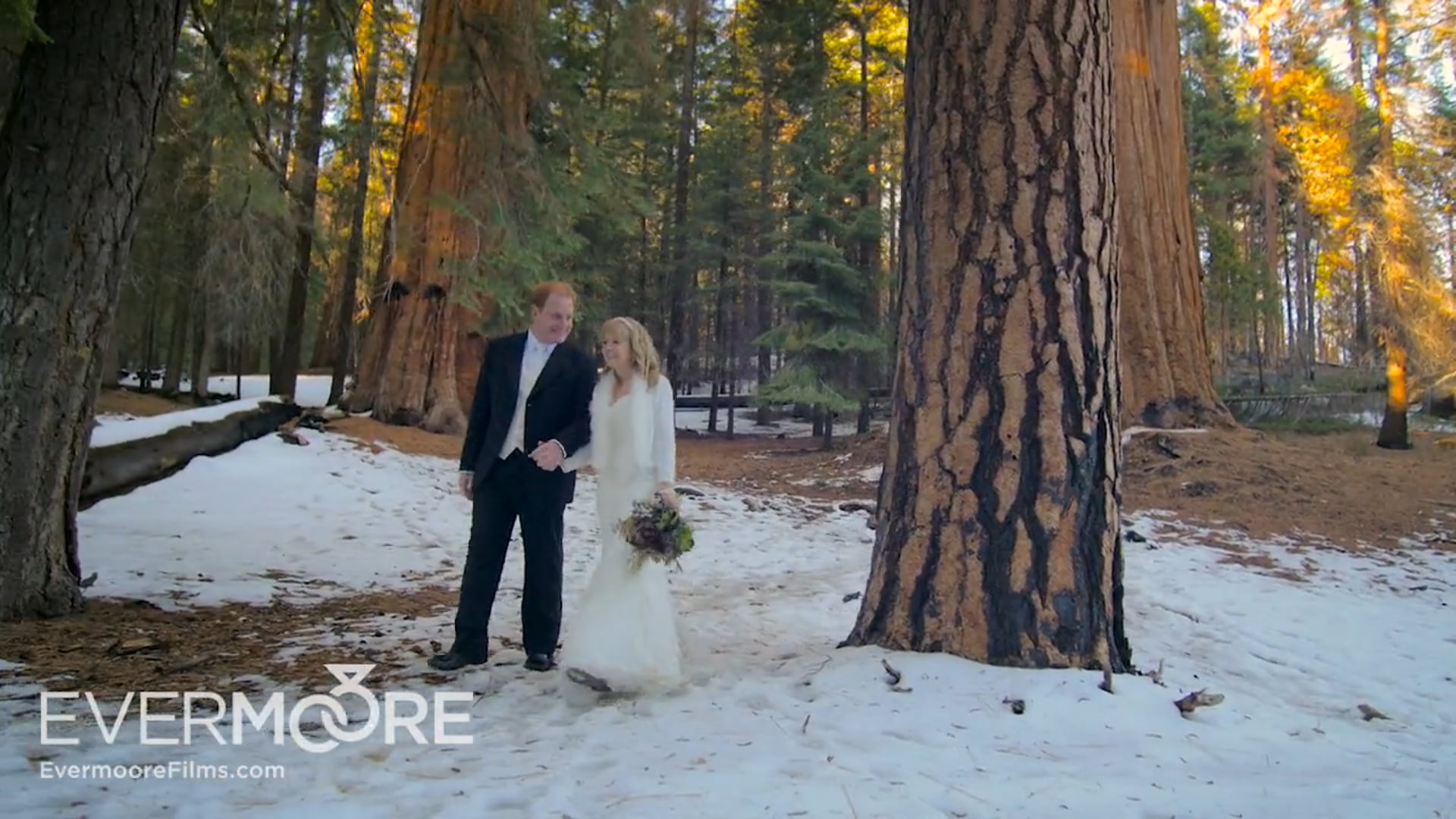 “A Winter Wedding” | Dan & Sandra | Short Film Highlight | Nature’s Cathedral | Wedding Cinema Ponderosa, CA