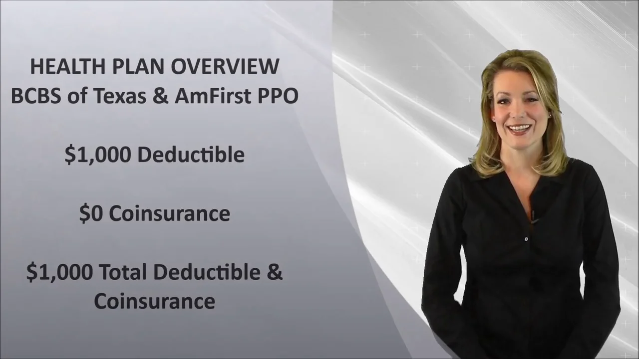 Health Plan Overview BCBS of Texas & AmFirst PPO on Vimeo